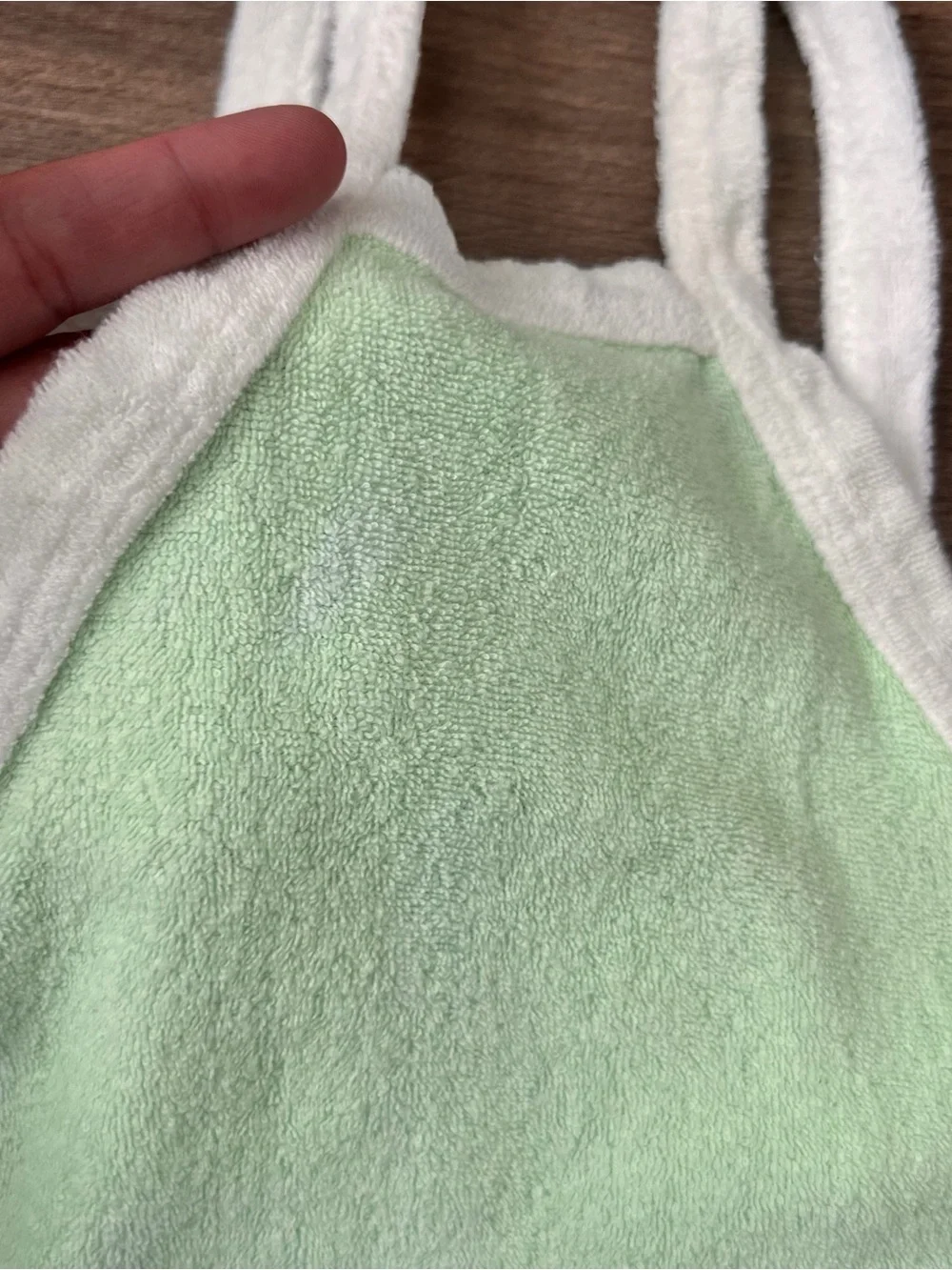 Vintage infant green